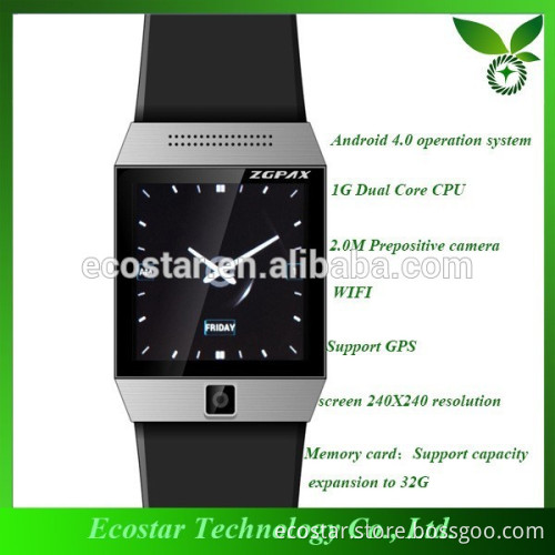 2015 Cheap bluetooth wifi touch screen android smart bluetooth watch